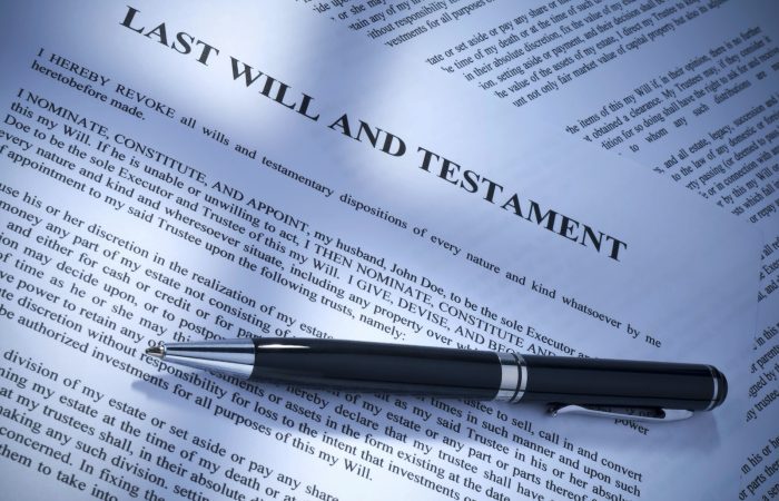 Five Reasons to Have a Will